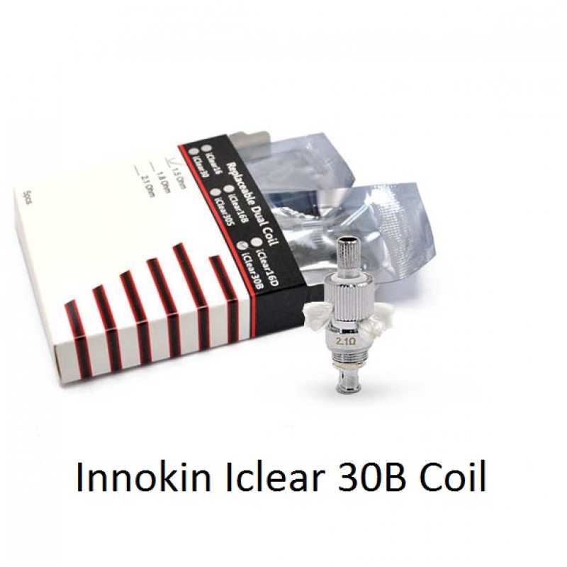 Innokin iClear 30B Dual Coil Replacement Head (5-Pack)